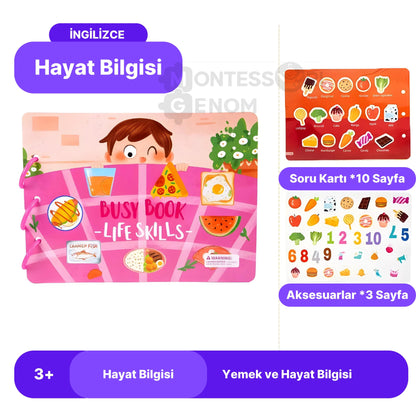 4 Educational Cognitive Development Sticker Books