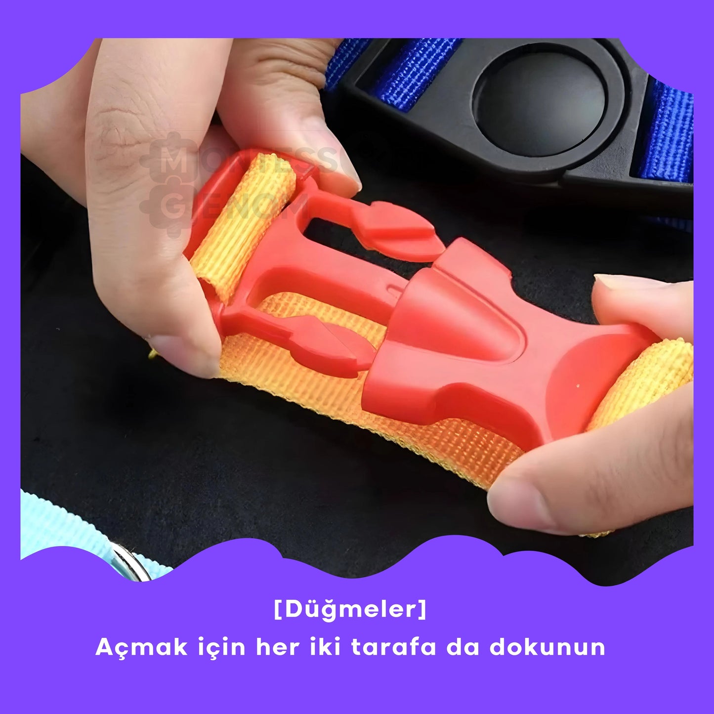 Educational Felt Life Skills Learning Book with 3 Options