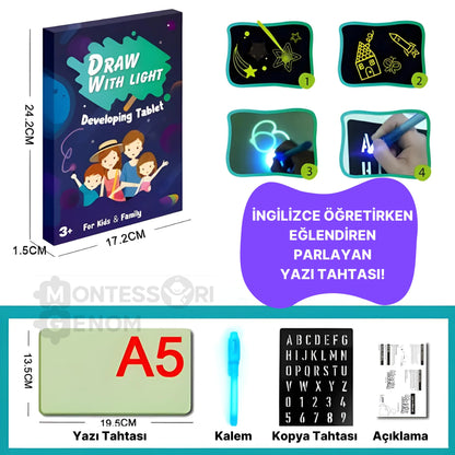 Sparkling and Shining Visual Intelligence Developing Drawing Tablet