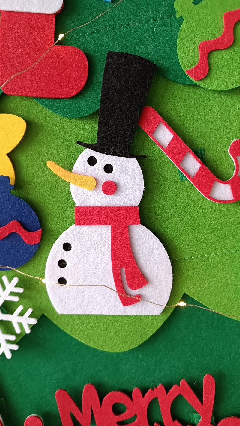 DIY Christmas Tree with Lights