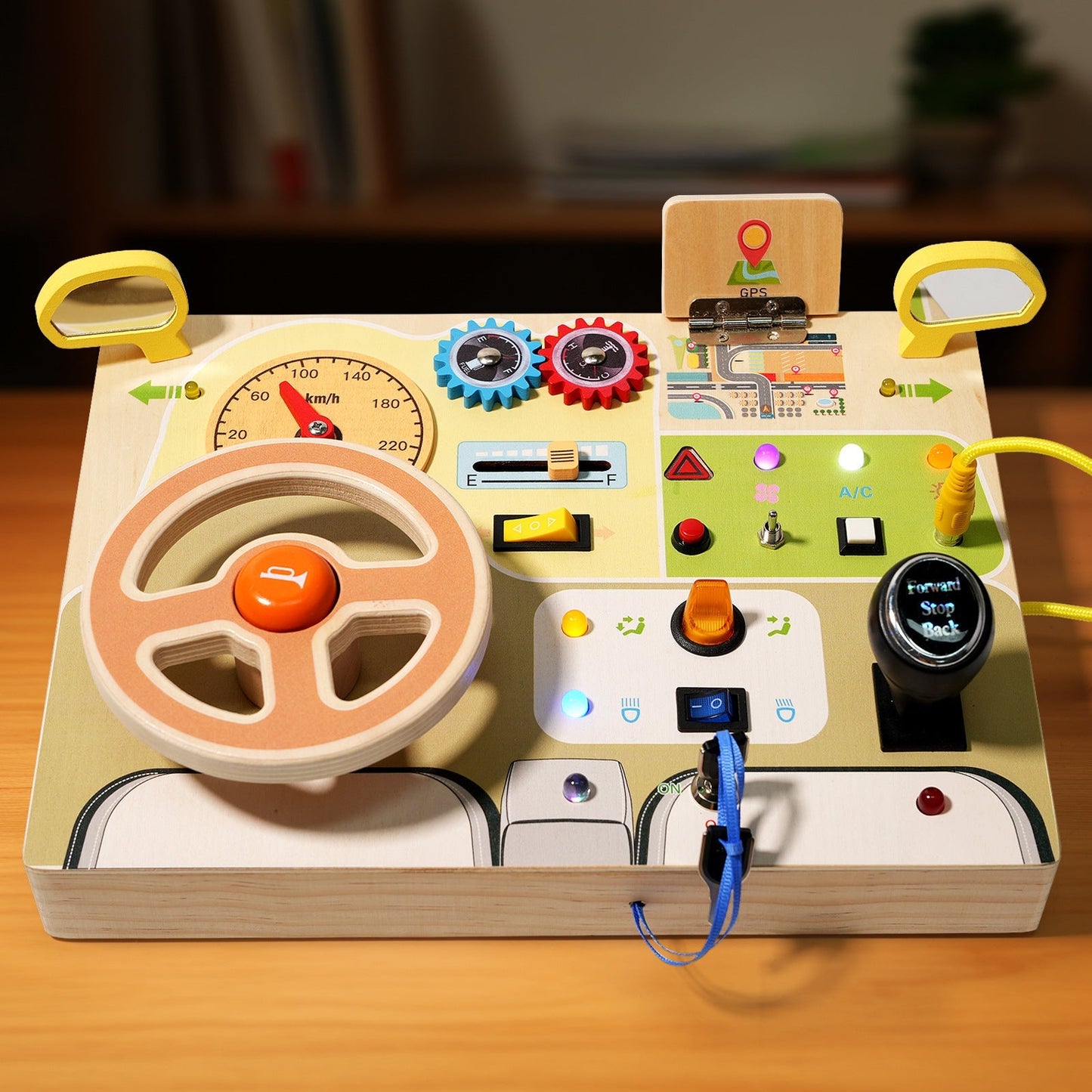 Educational Simple Car Screw Simulation Electrical Circuits Multiple Options