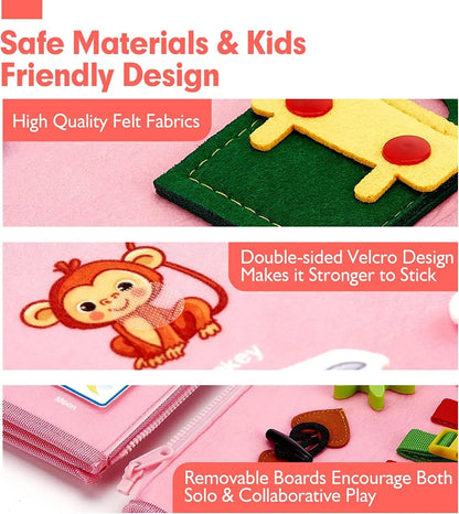 Multifunctional Felt Learning Book