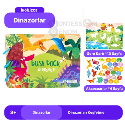 4 Educational Cognitive Development Sticker Books