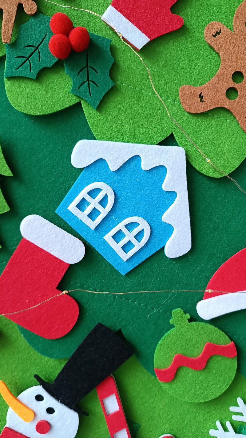 DIY Christmas Tree with Lights