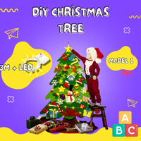 MODEL 1 | Christmas Tree with 32 Pieces and LEDs