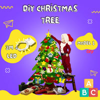 MODEL 1 | Christmas Tree with 32 Pieces and LEDs