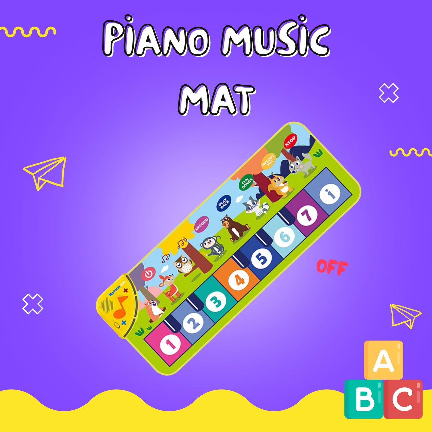 Montessori Genome™ Piano Music Mat