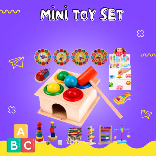 Educational Wooden Small Toy Set