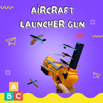 Kids Toy Gun That Launches Airplanes