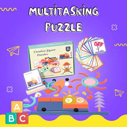 Educational 100 Piece Multifunctional Puzzle