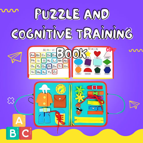 Puzzle and Cognitive Training Book Toy