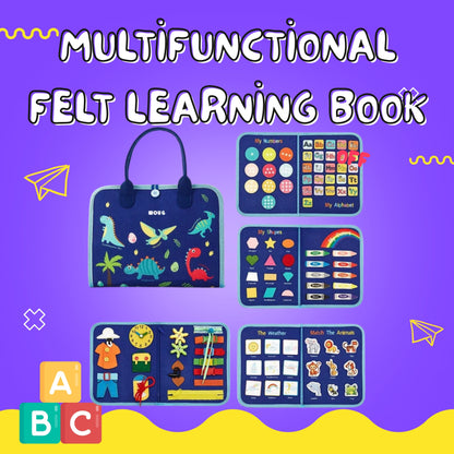 Multifunctional Felt Learning Book