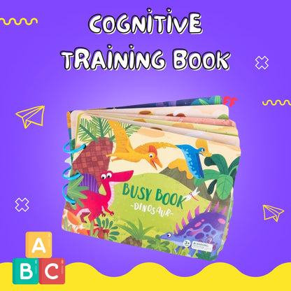 4 Educational Cognitive Development Sticker Books
