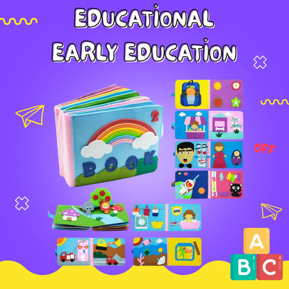 🌈 Sensory and Cognitive Educational Early Education Book 2