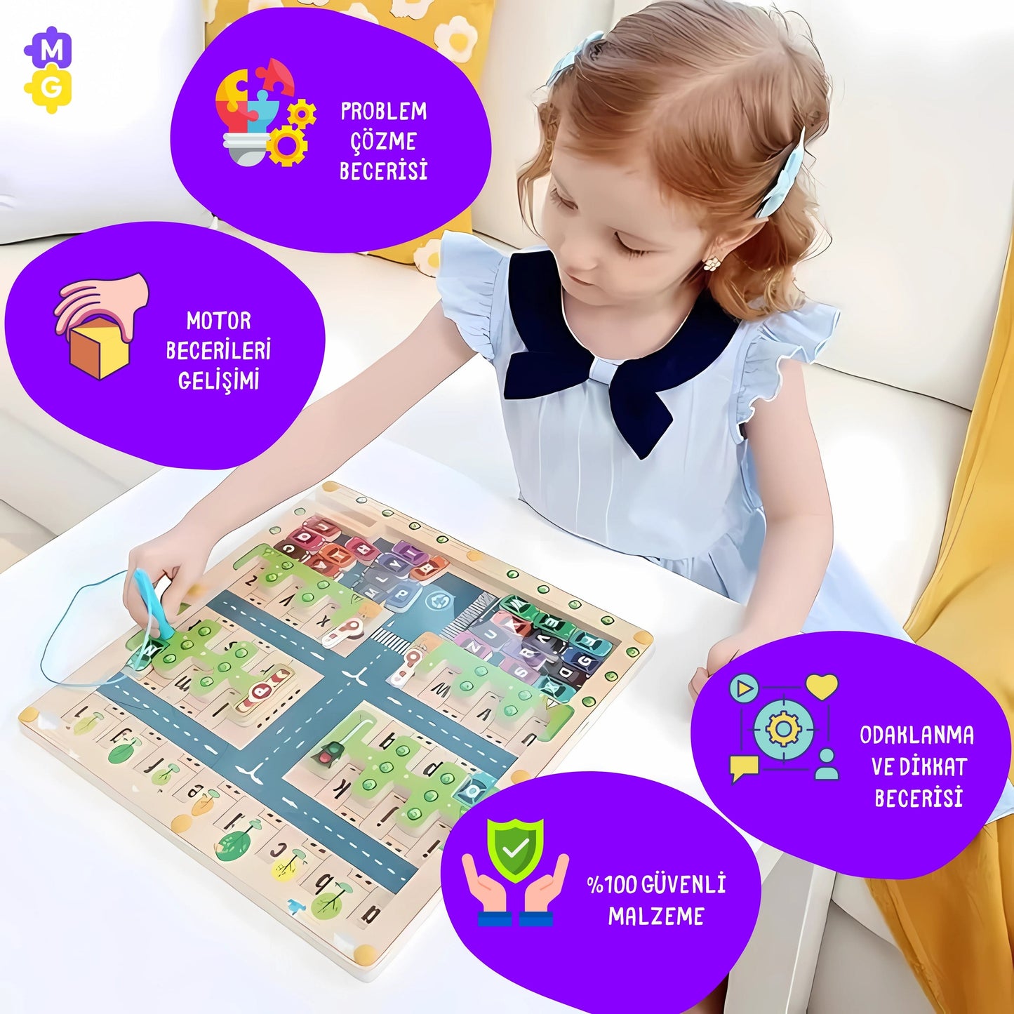 Montessori Alphabet Park Maze